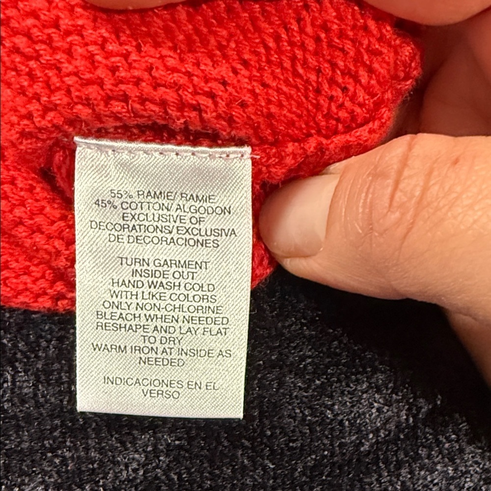 Mercer Street Studio Red Jacket with Black Collar - Picture 6 of 6